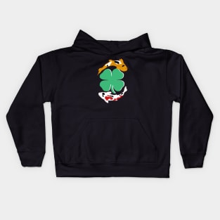 koi fish retro st patricks day tee Kids Hoodie